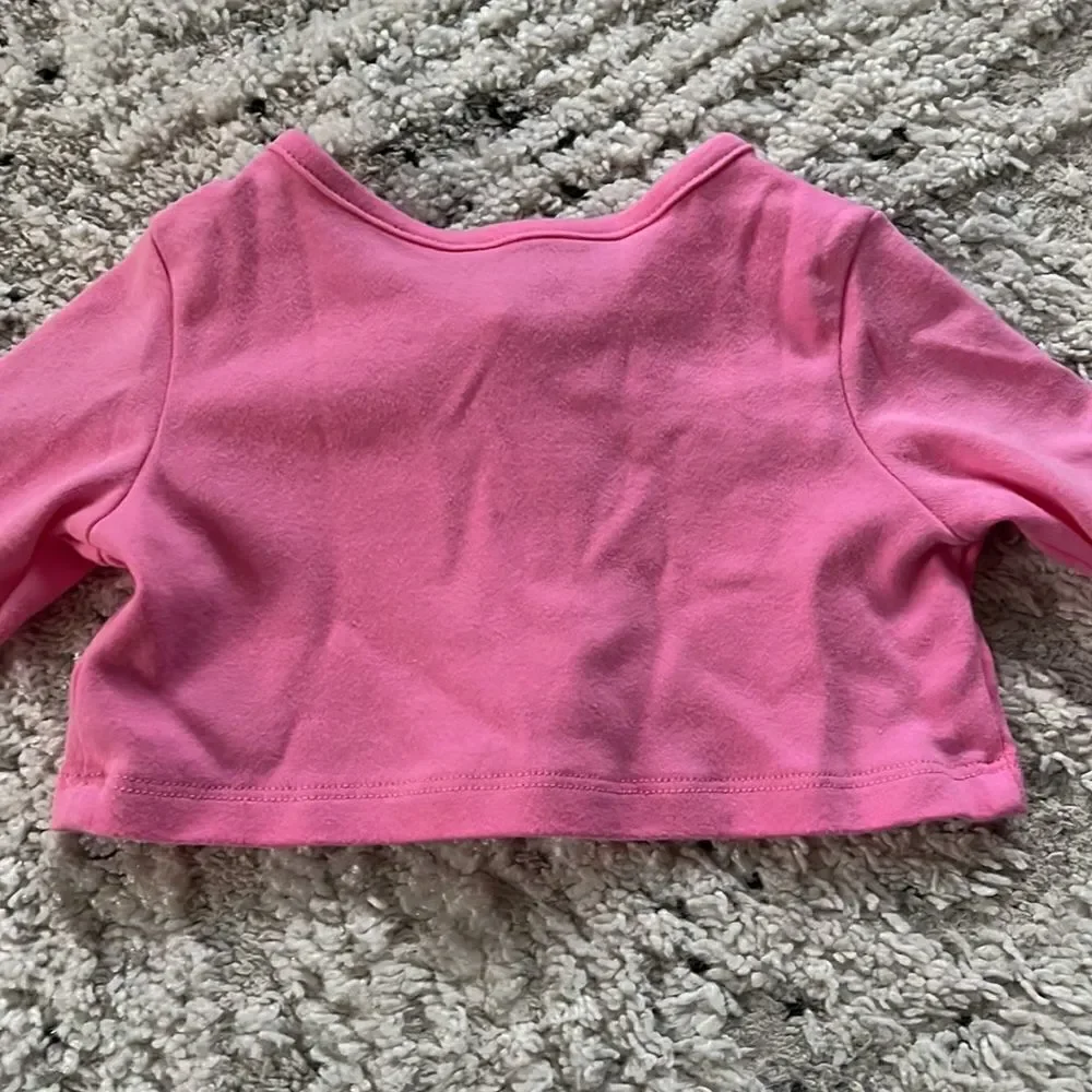 Pink Nautica 6-9 Month baby sweater